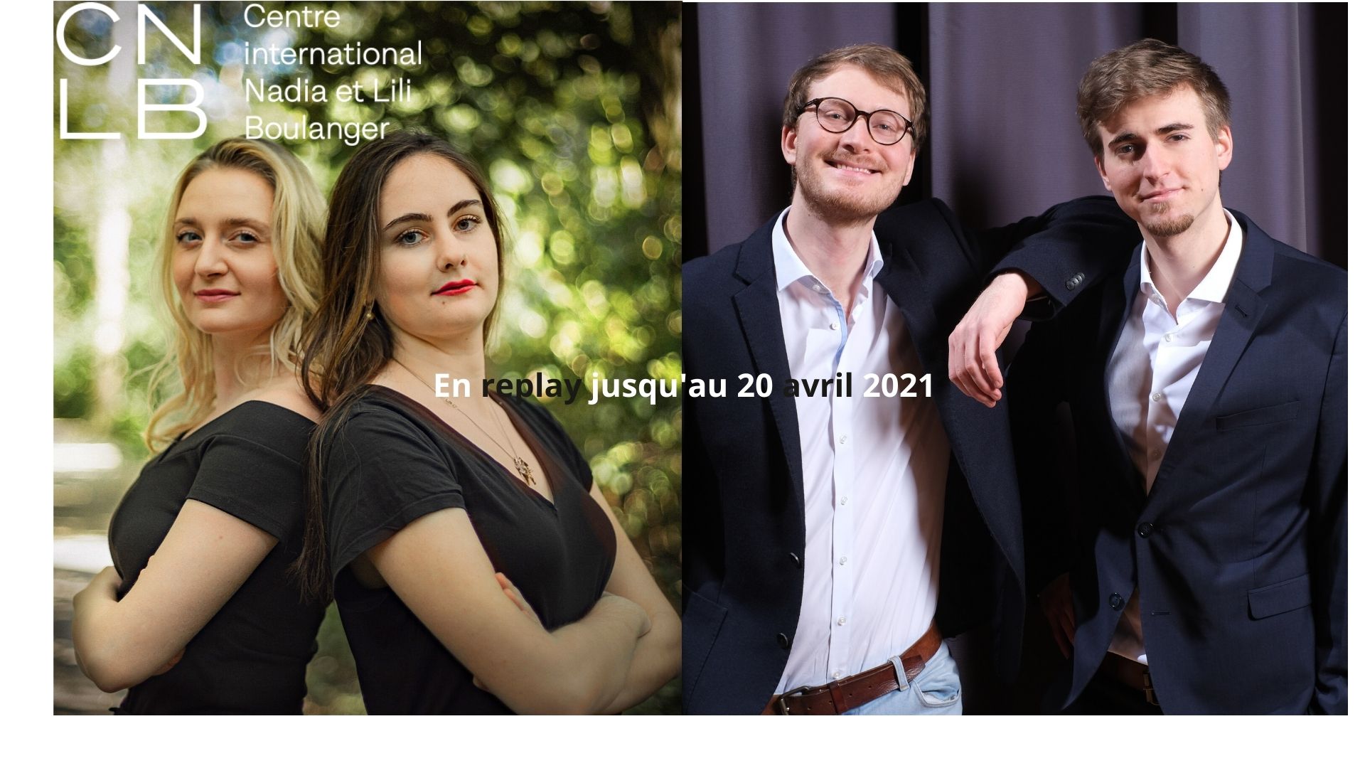 CNLB - Maria Yulin, pianist, Ekaterina Chayka-Rubinstein, mezzo-soprano, Malte Schäfer, pianist and Ronan Caillet, tenor